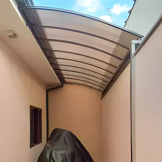 Toldos Fixos de Policarbonato comercial