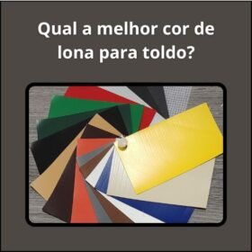 Qual a melhor cor de lona para toldo?