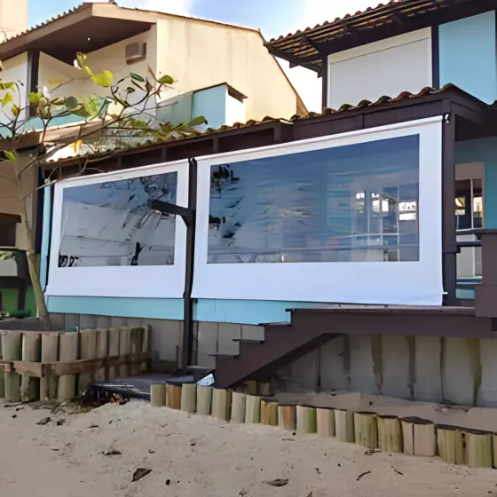 Toldo Retrátil Para Varanda Em Saltinho em restaurante