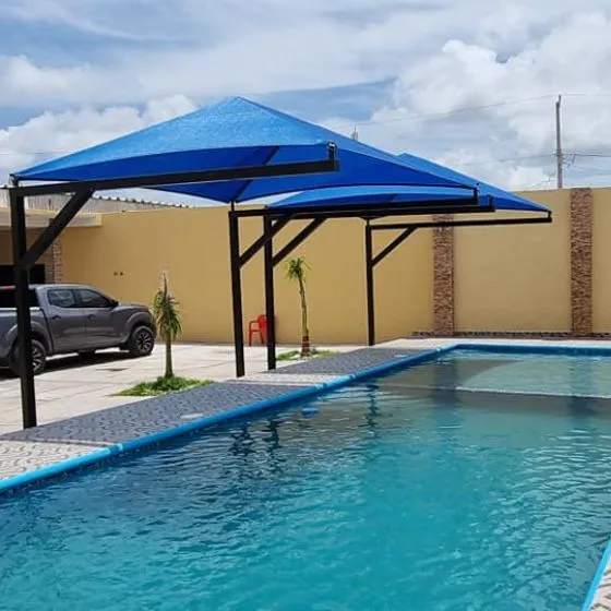 Cobertura sombrite 90% em depósito industrial
